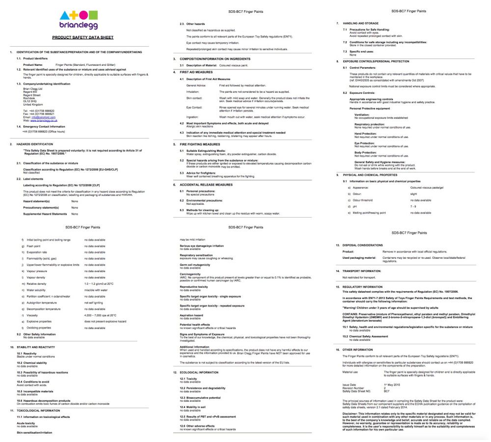 英國專業美術品牌【Little Brian】可水洗水彩棒
