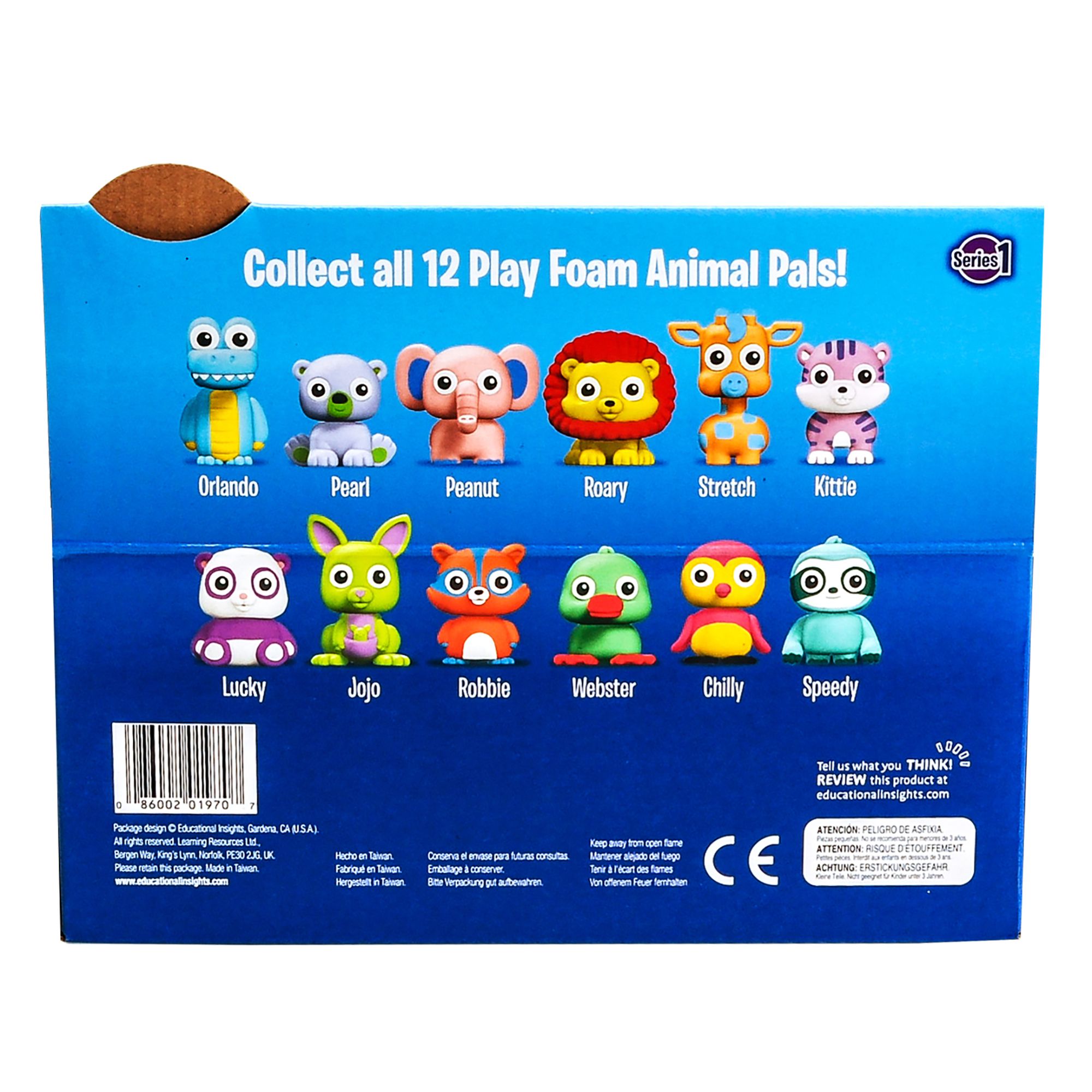 輕捏好塑形【美國Educational Insights 粒粒黏土】不卡指縫！