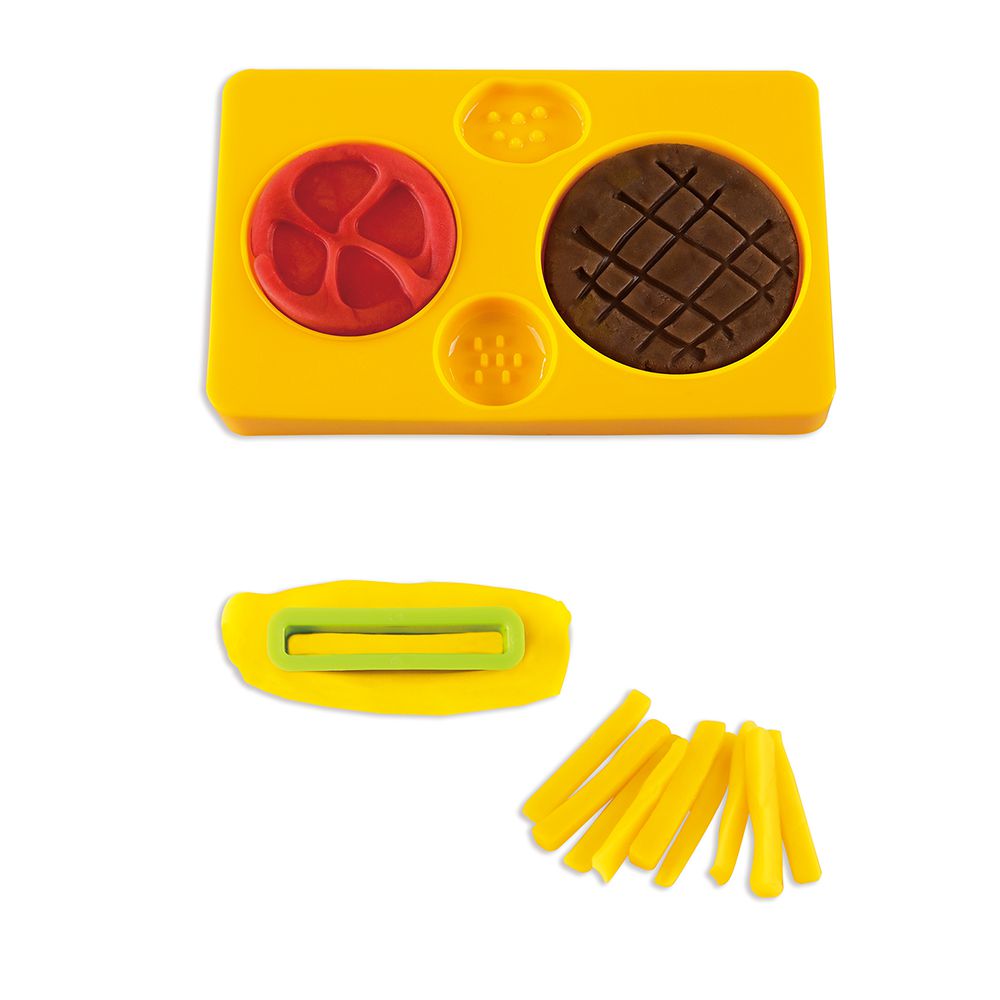 風車圖書 - 無敵漢堡王-小麥黏土工具組-FOOD超人