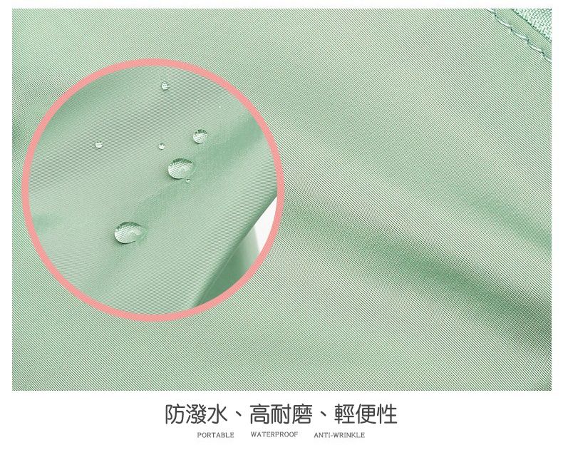 防水乾濕分離可折疊可加大旅行包/運動包-可擴增12cm-果綠色 ((32+12)x41x21cm)