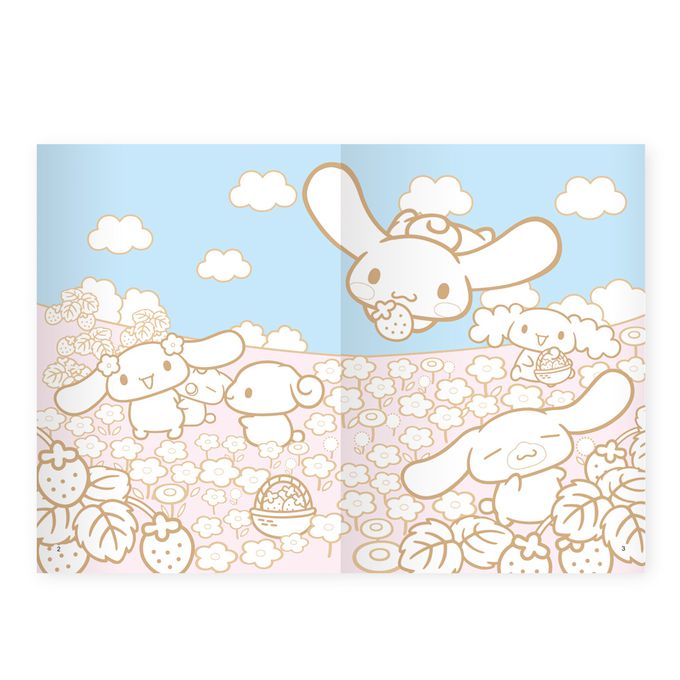 大耳狗喜拿快樂出遊著色畫