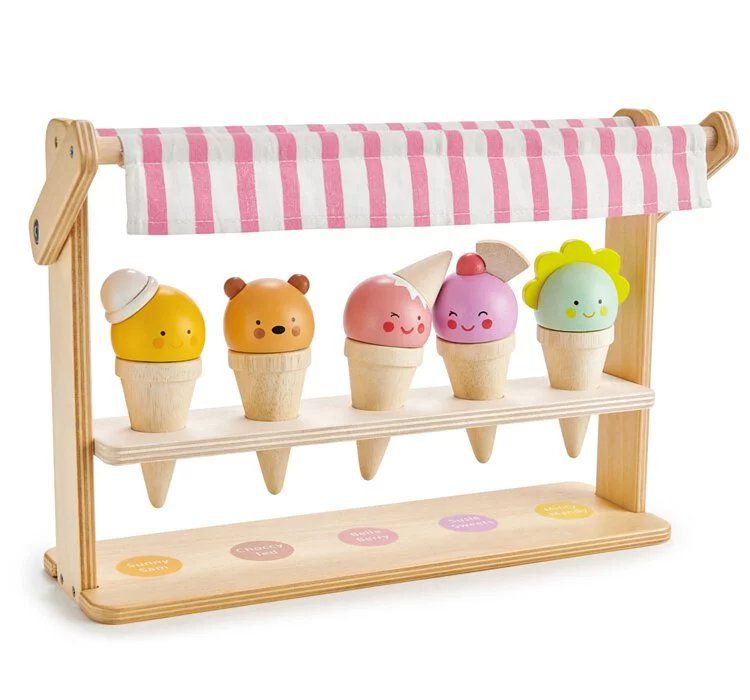 美國 Tender Leaf - 微笑甜筒櫥窗