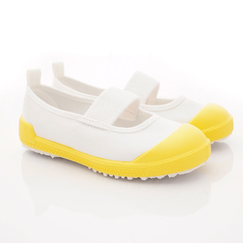 Moonstar日本月星 - 機能童鞋-日本製鐵氟龍幼兒園室內鞋(中小童段)-黃