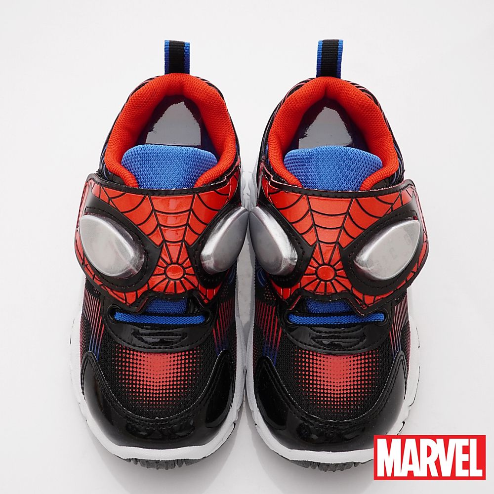 漫威MARVEL - 漫威蜘蛛人電燈運動鞋(中小童段)-運動鞋-紅黑