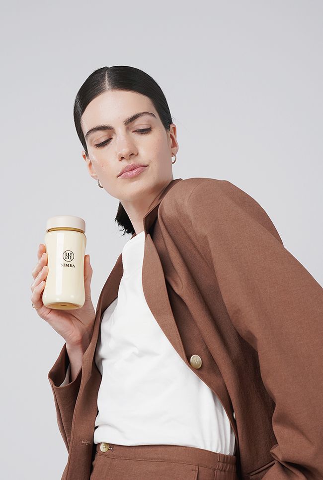 Simba 小獅王辛巴 - 蘊蜜寬口奶瓶萬用蓋-杏茶