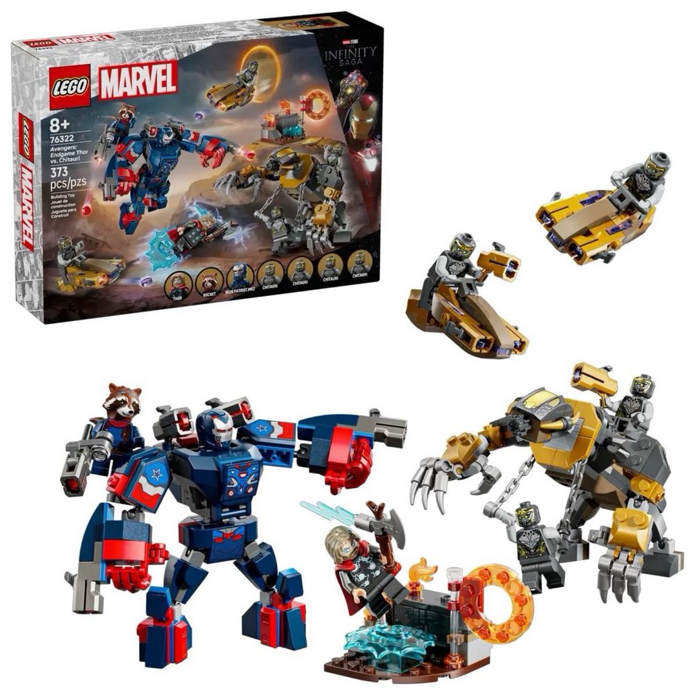 LEGO 76322 《復仇者聯盟：終局之戰》索爾大戰奇塔瑞 Avengers: Endgame Thor vs. Chitauri