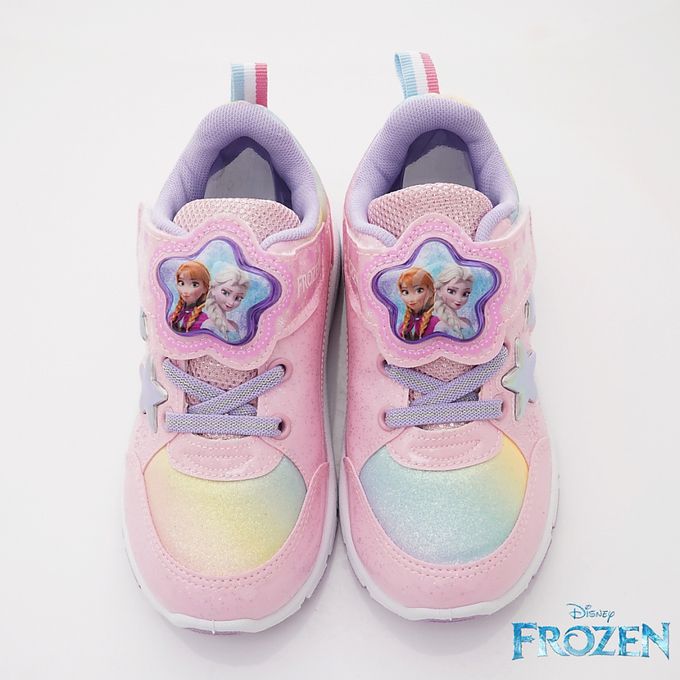 台灣製冰雪奇緣電燈鞋(中小童段)-運動鞋-粉紅