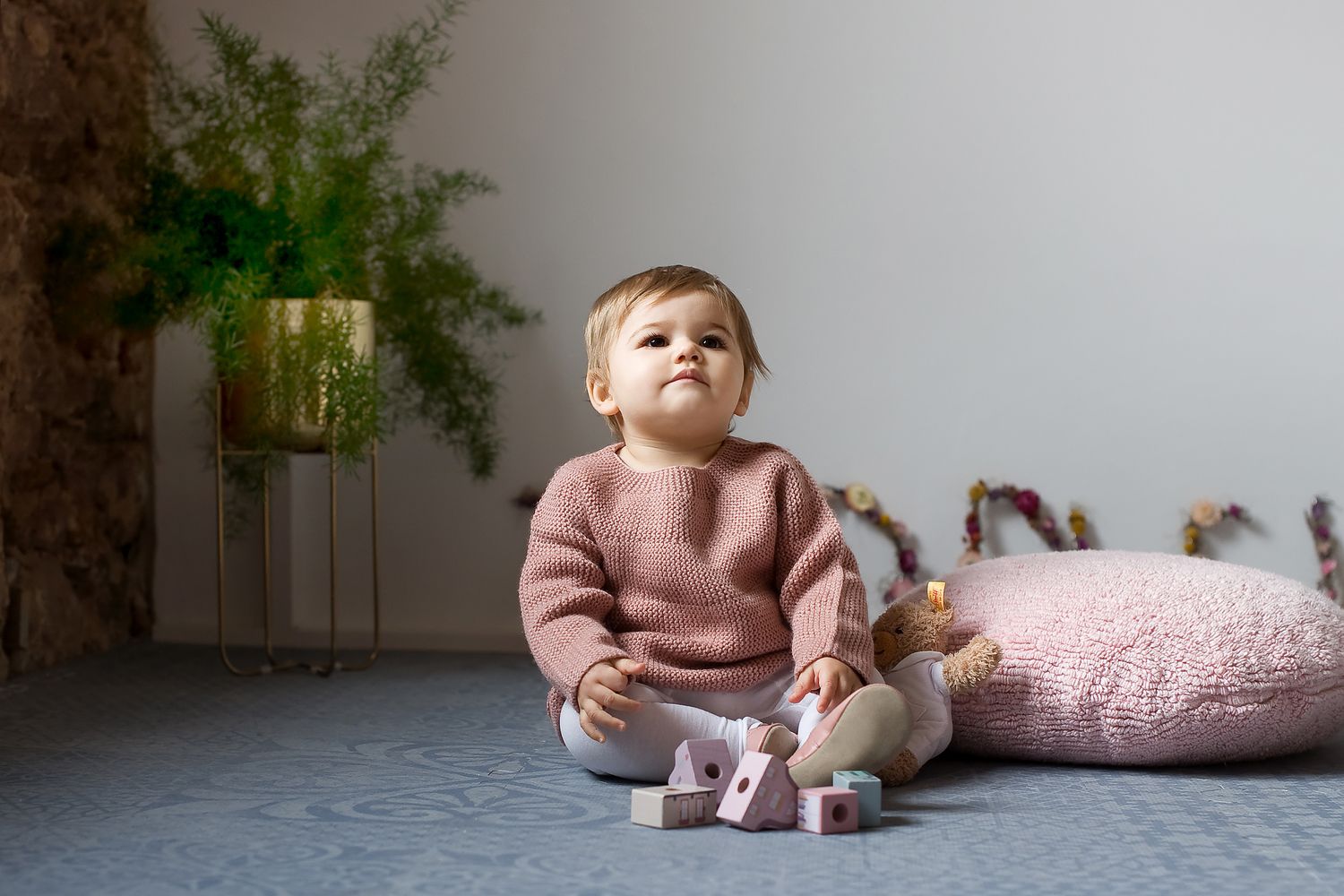 德國 toddlekind - 波斯風系列遊戲地墊-煙霧灰-一組6片