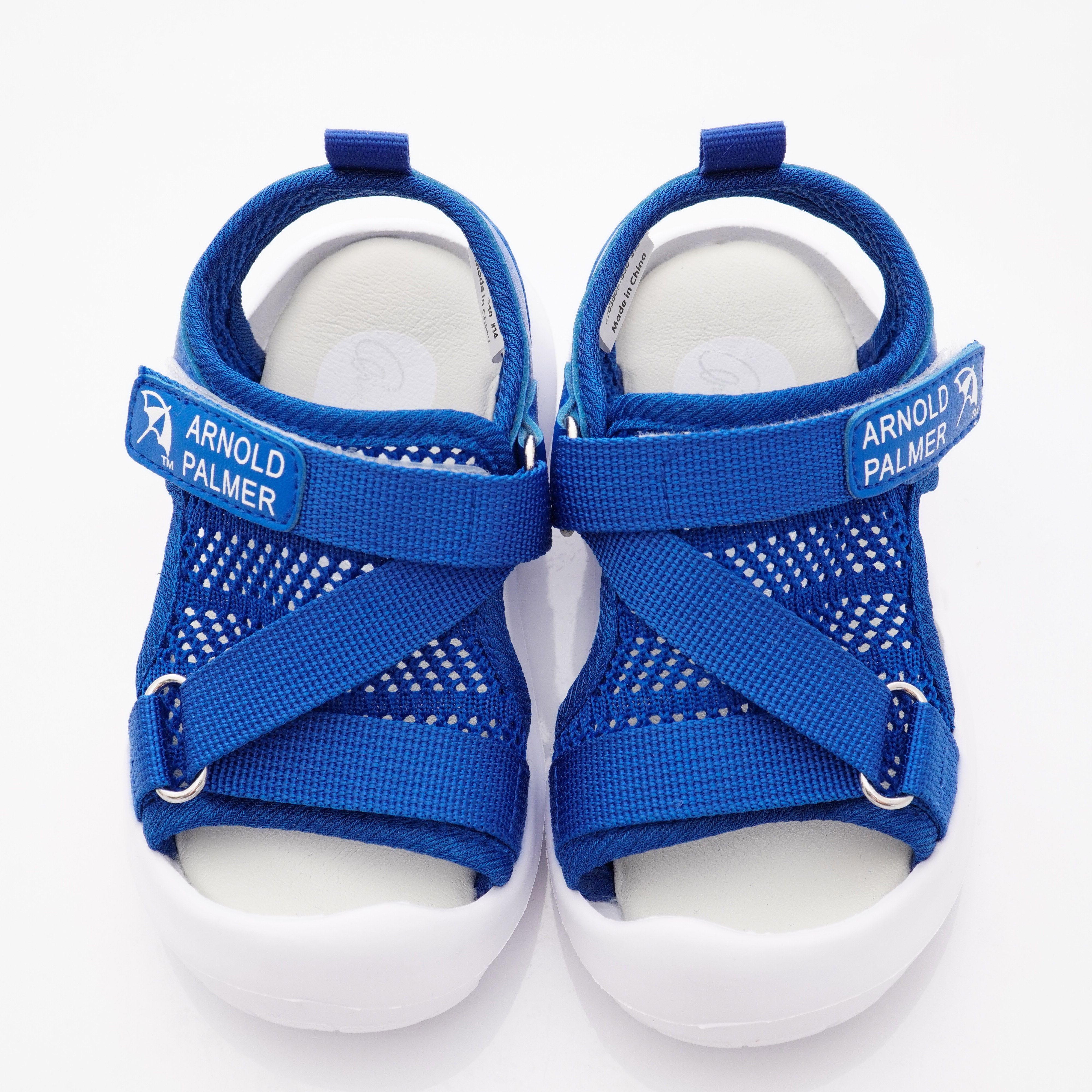 Arnold Palmer 雨傘牌 - 輕量大網眼涼鞋款(小童段)-藍