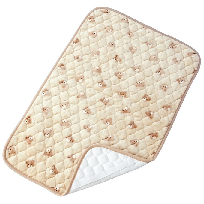 akachan honpo - 保濕滑順保潔墊-標準型-咖啡色 (70cm×120cm)