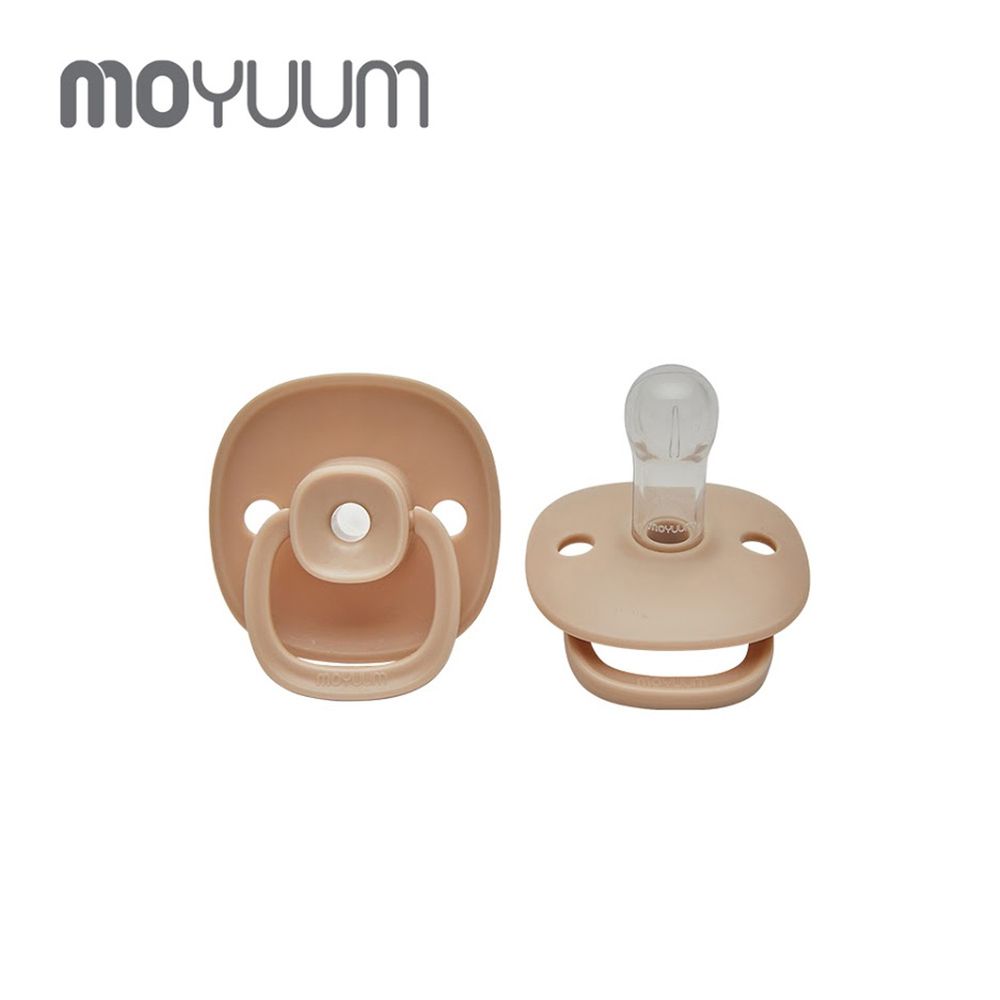 韓國 Moyuum - 母乳實感辛奇奶嘴-0-6M-米色