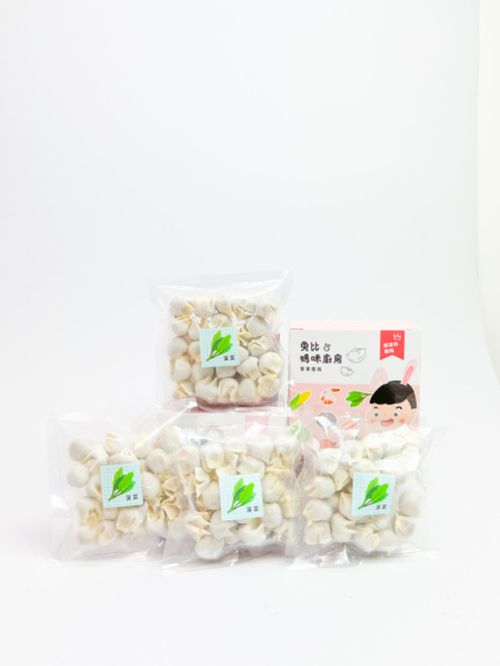 寶寶餛飩-菠菜-(25顆/100顆)