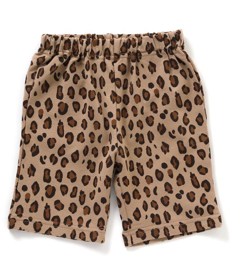 日本 BREEZE - 熱銷！百搭休閒印花短褲-乳牛紋-黑白