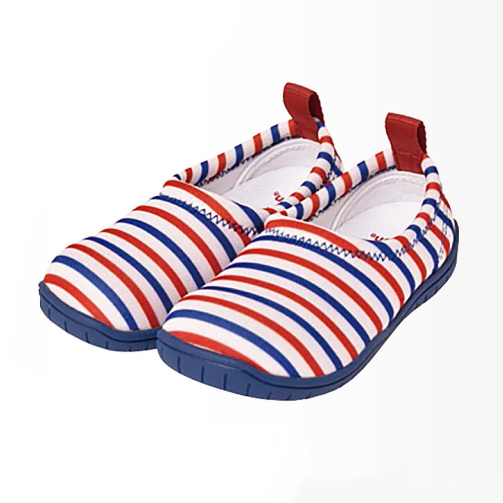 SkippOn - 兒童休閒機能鞋 - ISEAL VU系列-紅藍條紋