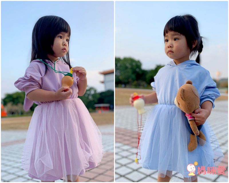 百穿不膩出門首選！超萌兔耳帽T網紗洋裝