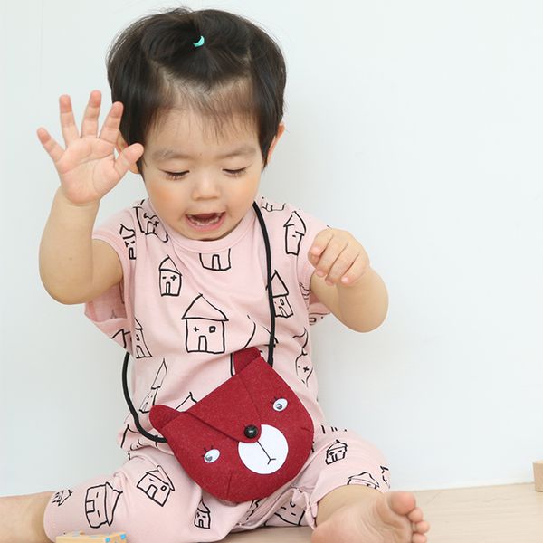 韓國 Mini Dressing - 嬰幼兒童造型包_海狸-棕色 (單一尺寸)