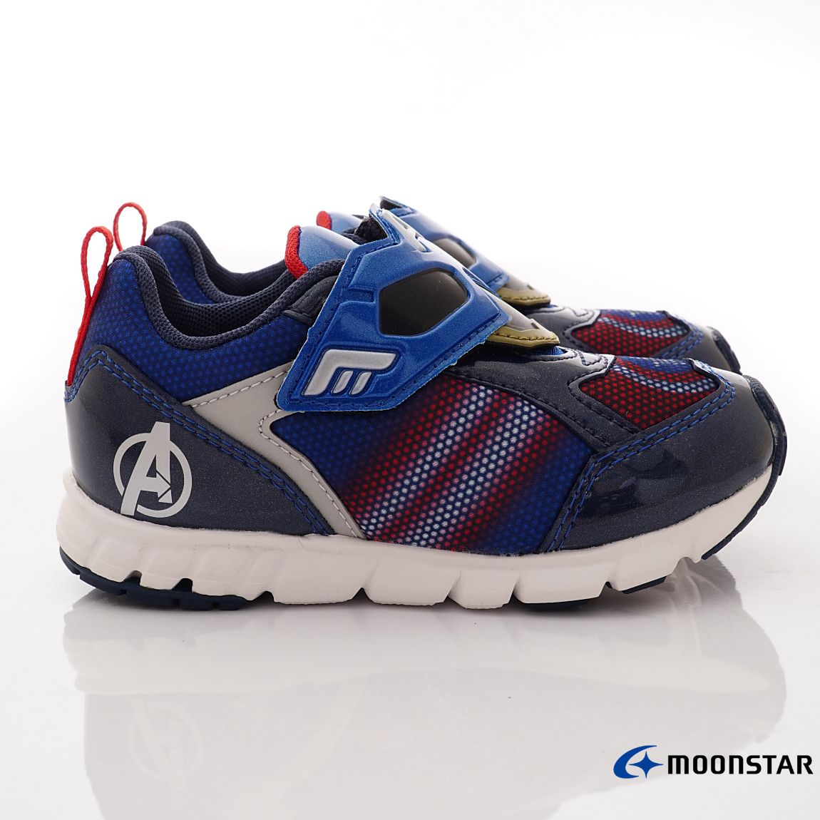 Moonstar日本月星 - 漫威運動鞋系列(中小童段)美國隊長-運動鞋-藍