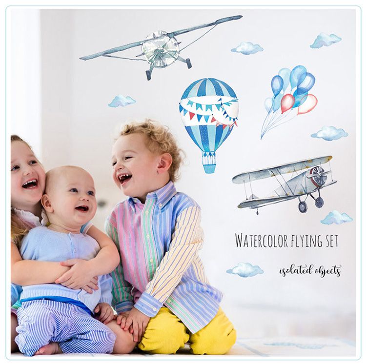 JB Design - 時尚壁貼-飛行夢想號HM71008 (70cm*50cm)