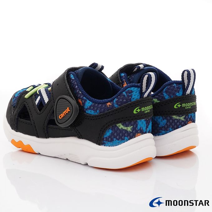 Moonstar日本月星 - 休閒機能童鞋-CRC23406黑(中小童)-機能運動鞋-黑