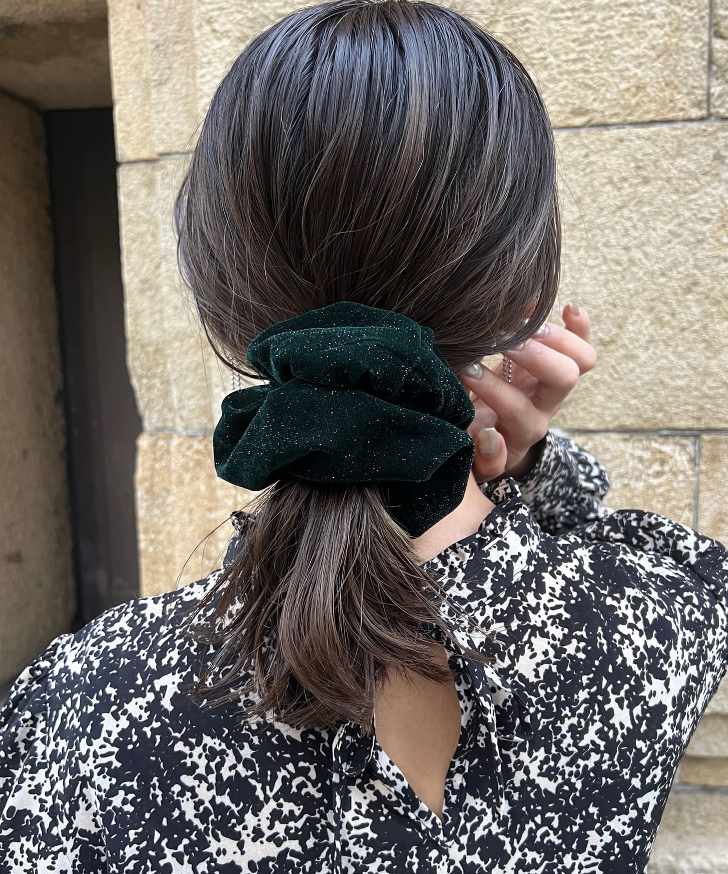 日本 Lattice - [推薦]低調閃亮份量感大腸圈-酒紅