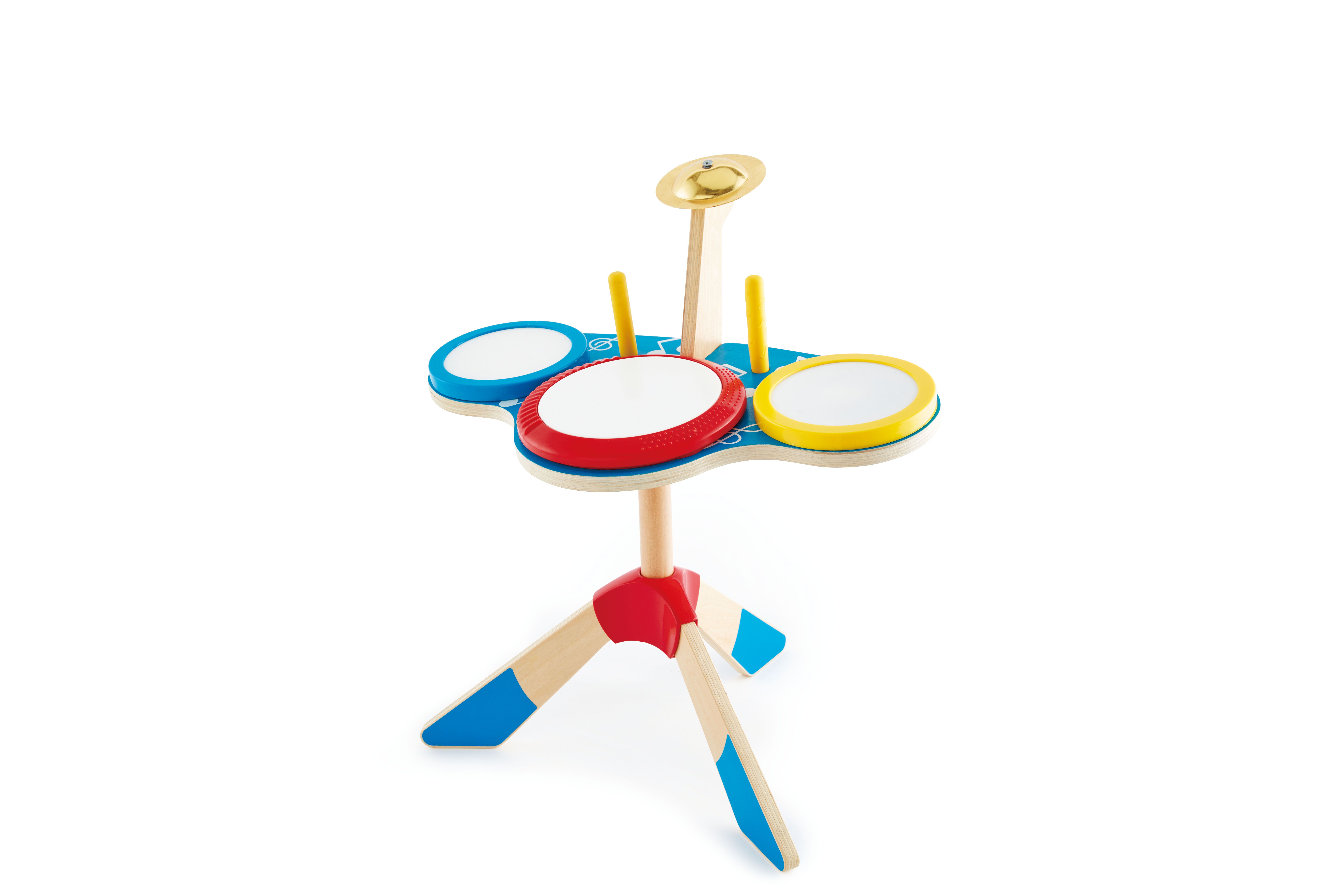 德國 Hape - 三重動感電子鼓