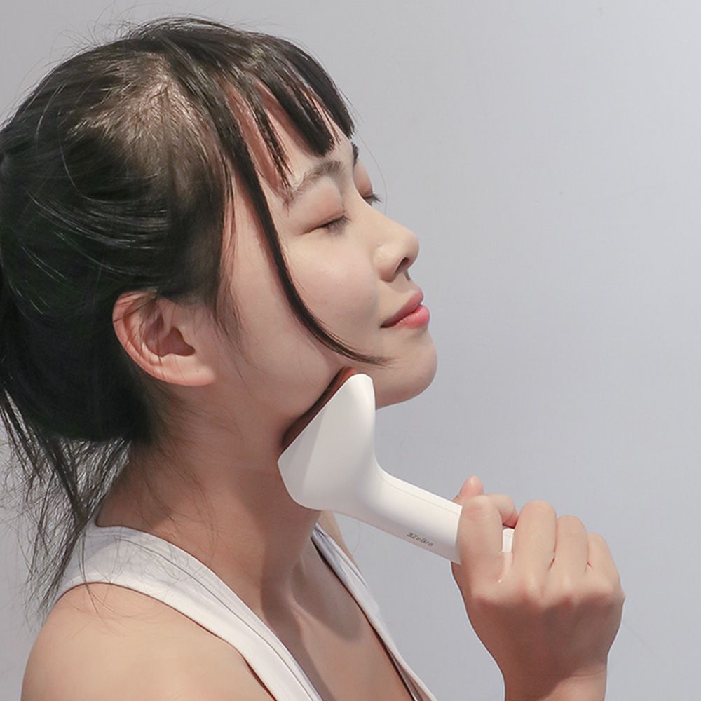 【3ZeBra】deepinn 小美推刮按摩棒-白色-117 g