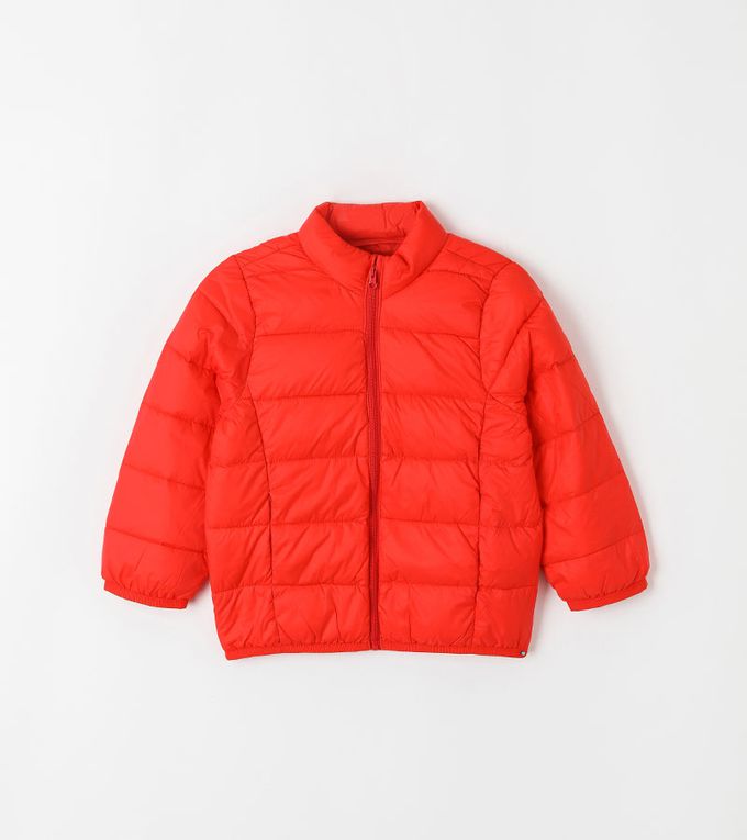 韓國 OZKIZ - 輕便溫暖鴨絨/羽絨外套-淺粉