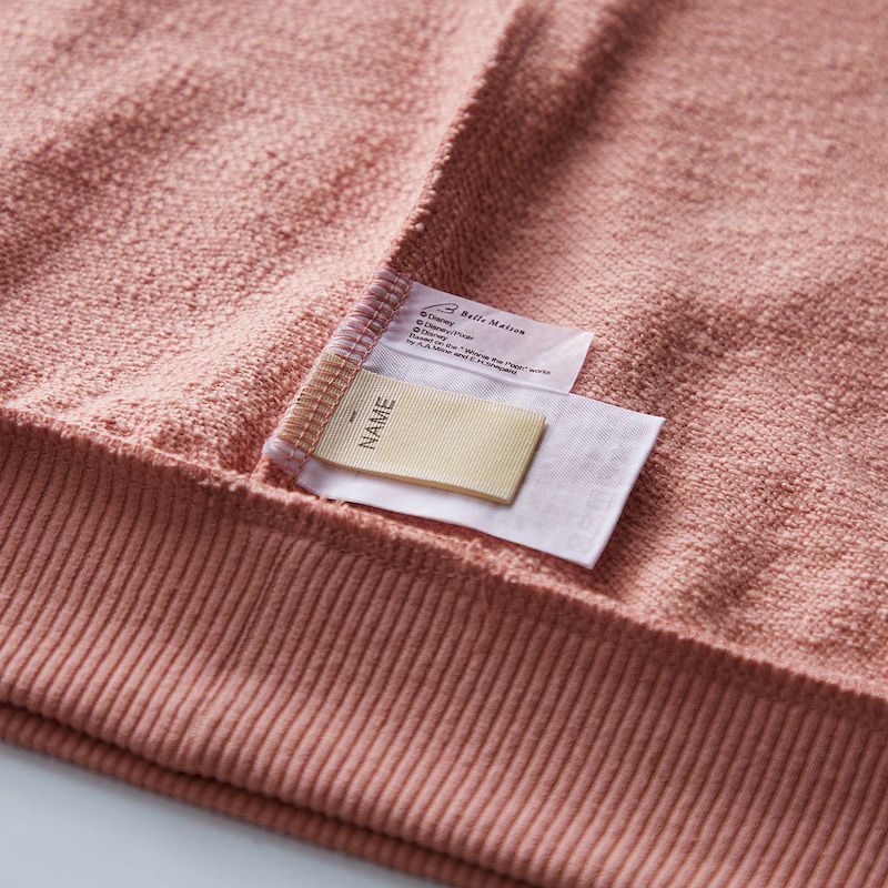 日本千趣會 - 迪士尼裏毛長袖上衣-瑪麗貓與花-奶油黃