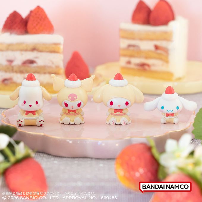 三麗鷗家族草莓蛋糕篇泡泡入浴球