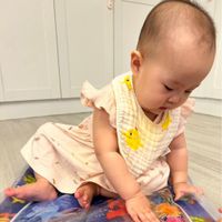 韓國 Bebe Deco - 電風扇安全網套-藍色貓頭鷹 (一入)