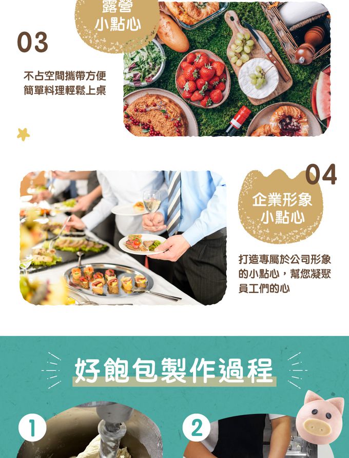 艾酷奇 - 豬小寶造型包子 香蔥豬肉包-60gX3入