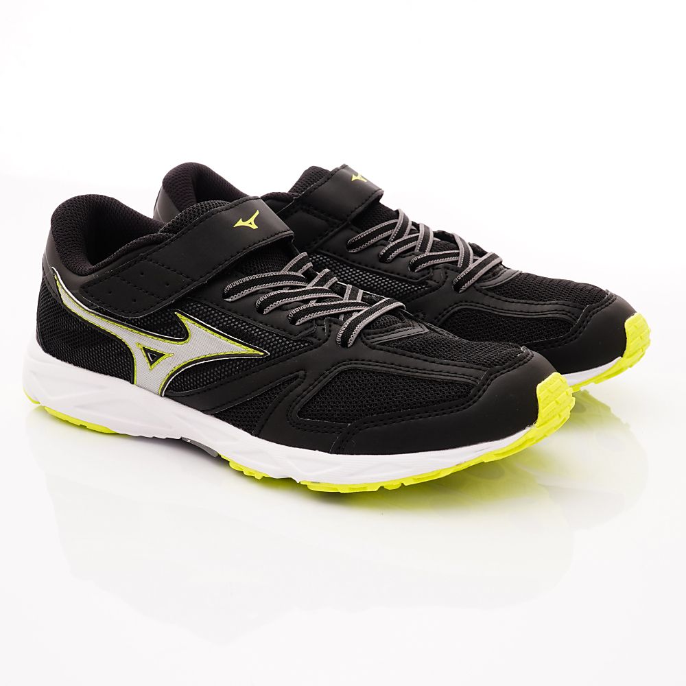 MIZUNO 美津濃 - 競速超輕運動鞋款(中大童段)-黑