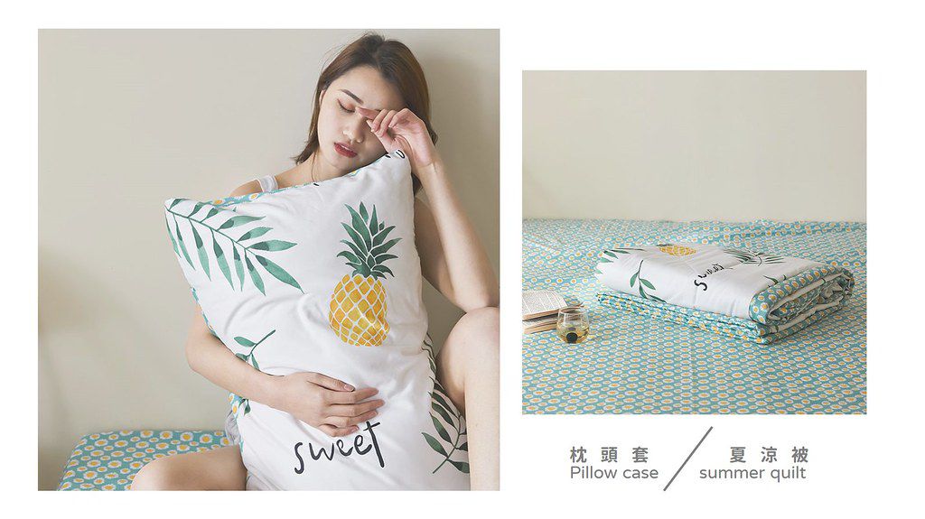 純棉最舒適！飛航模飾 涼被床包被套組，SGS 商品認證好安心