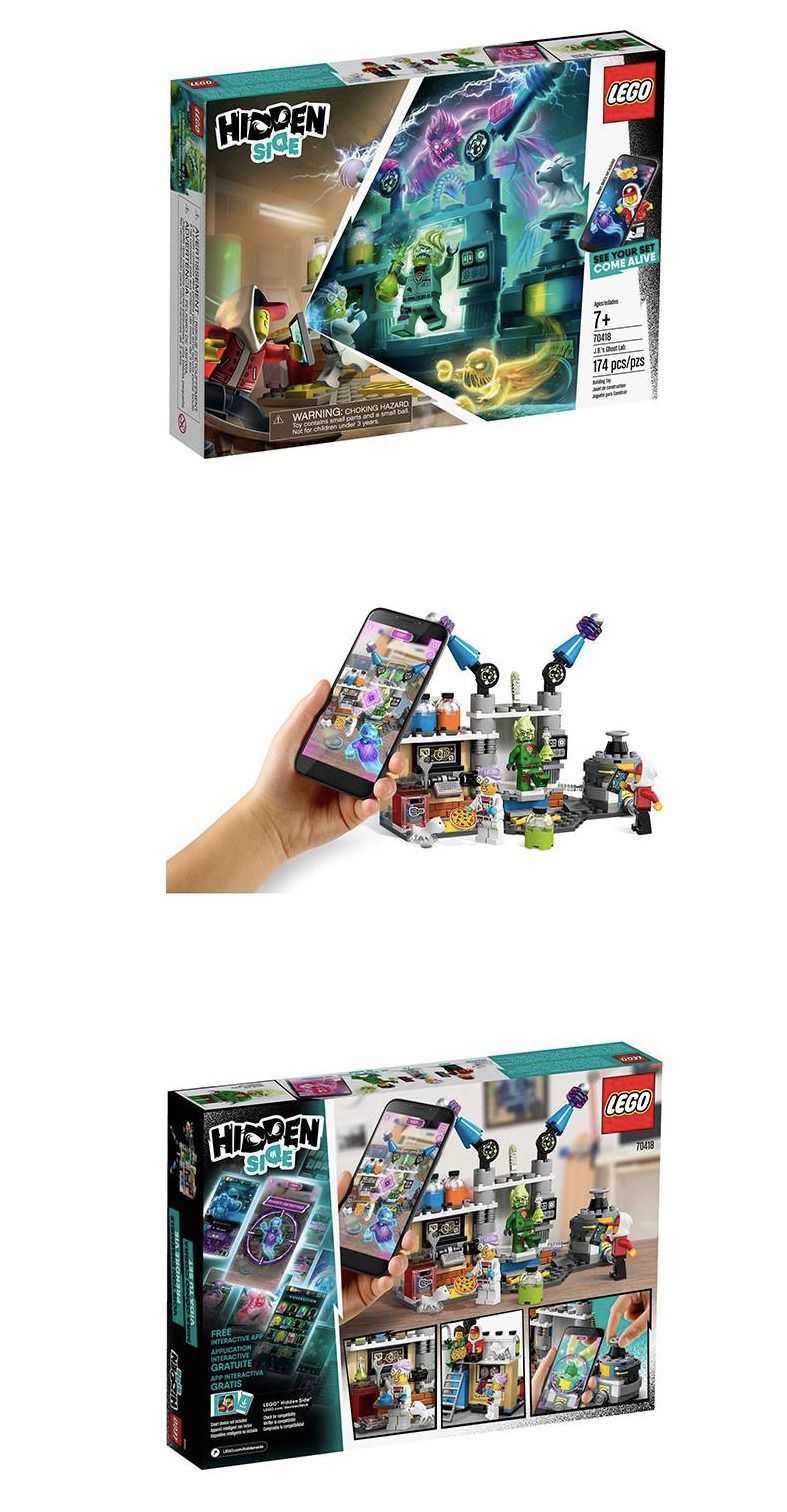 樂高 LEGO - 【新品】樂高Hidden Side幽靈祕境系列- J.B.的捉鬼實驗室 70418-174pcs