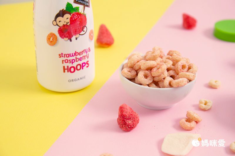 little freddie - 小皮鳳梨香蕉圈圈餅*1  小皮莓果圈圈餅*1