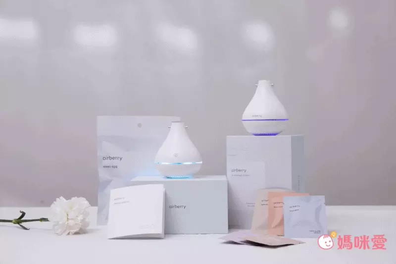 韓國 airberry - 智能衣櫃管理雙機組-除濕/殺菌機X1(附除濕膠球1包3入)，香氛/空氣循環機X1(附春日櫻花香氛片3個)