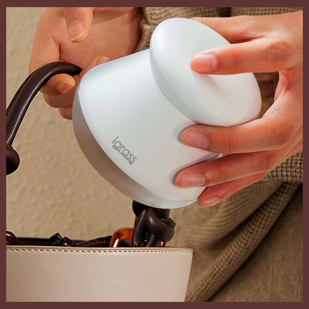 igrass - 小布丁無線除毛球機-白