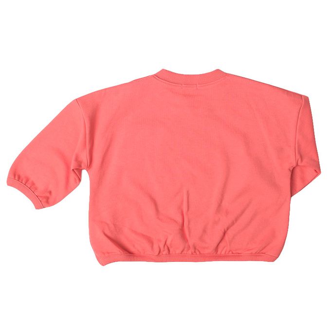 akachan honpo - 休閒上衣-史努比 凸毛繡-紅色