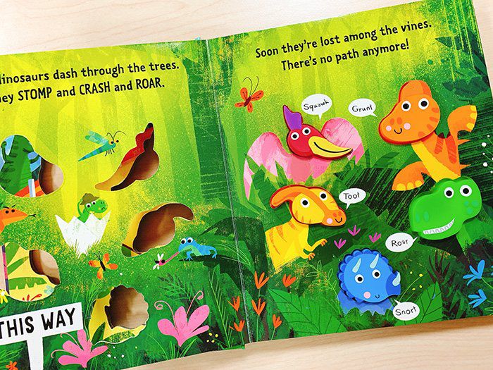 Roar! Roar! Dinosaur  叫叫大恐龍（壓壓音效書）