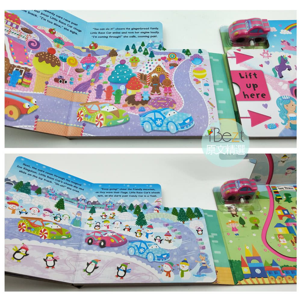 Busy Day Board 軌道車車書-My Little Race Car