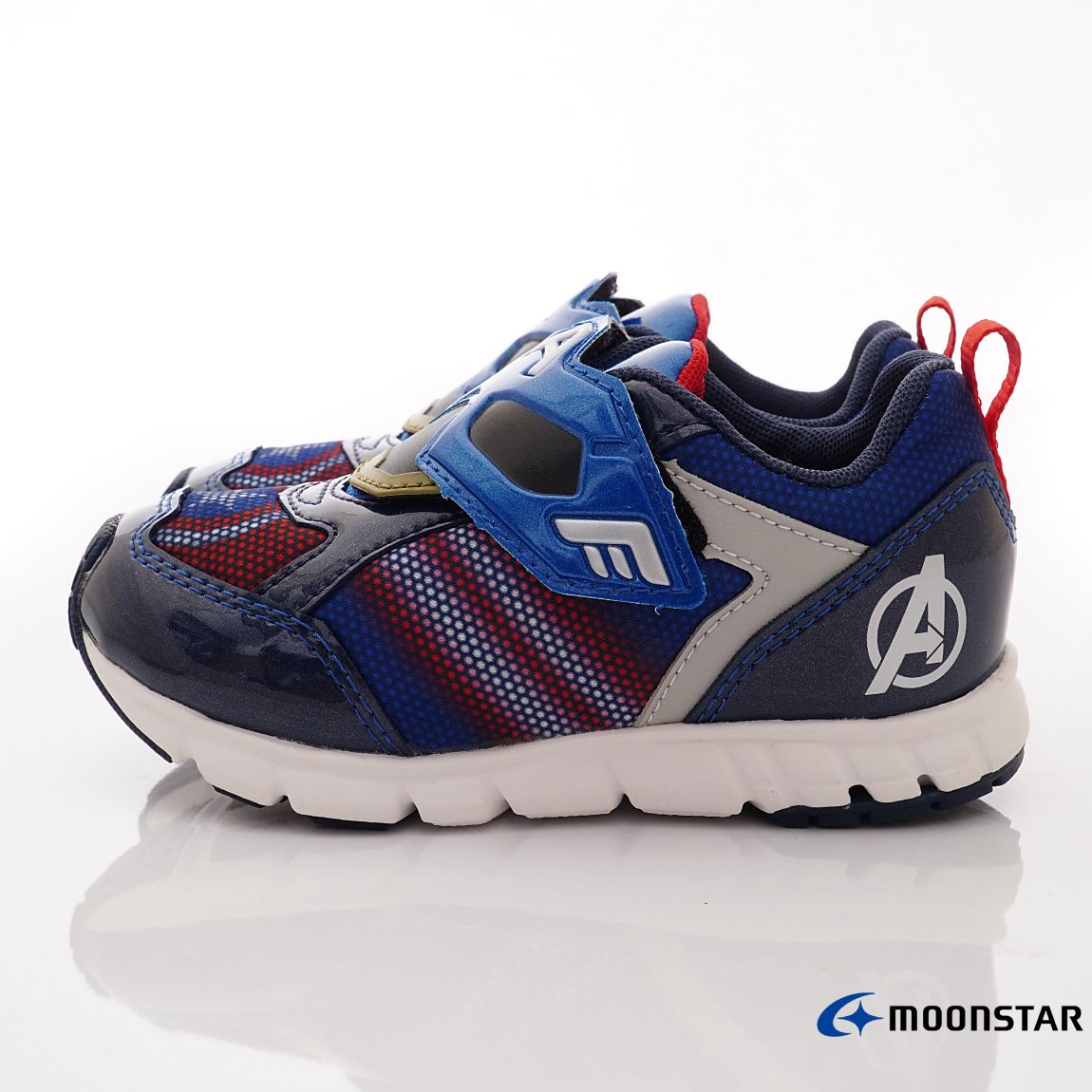 Moonstar日本月星 - 漫威運動鞋系列(中小童段)美國隊長-運動鞋-藍