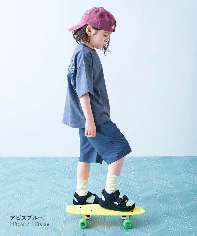 日本 devirock - [快乾防皺]可烘乾防污機能五分褲-可可