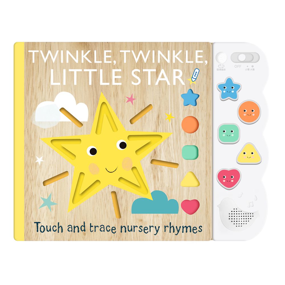 Twinkle, Twinkle, Little Star 兒童經典歌謠有聲書(點讀筆需另購)