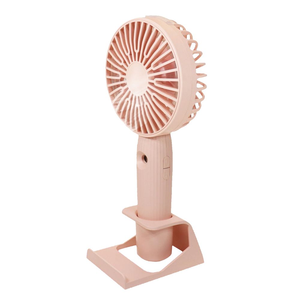 小企家 - 水噹噹補水保濕涼風扇-粉紅色