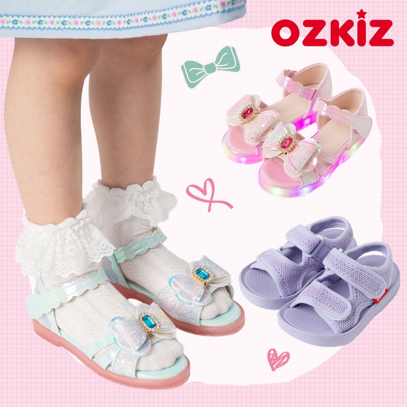 2025新品同步連線 ❤︎ 韓國童星最愛 【 OZKIZ 】亮亮鞋｜涼鞋｜運動鞋