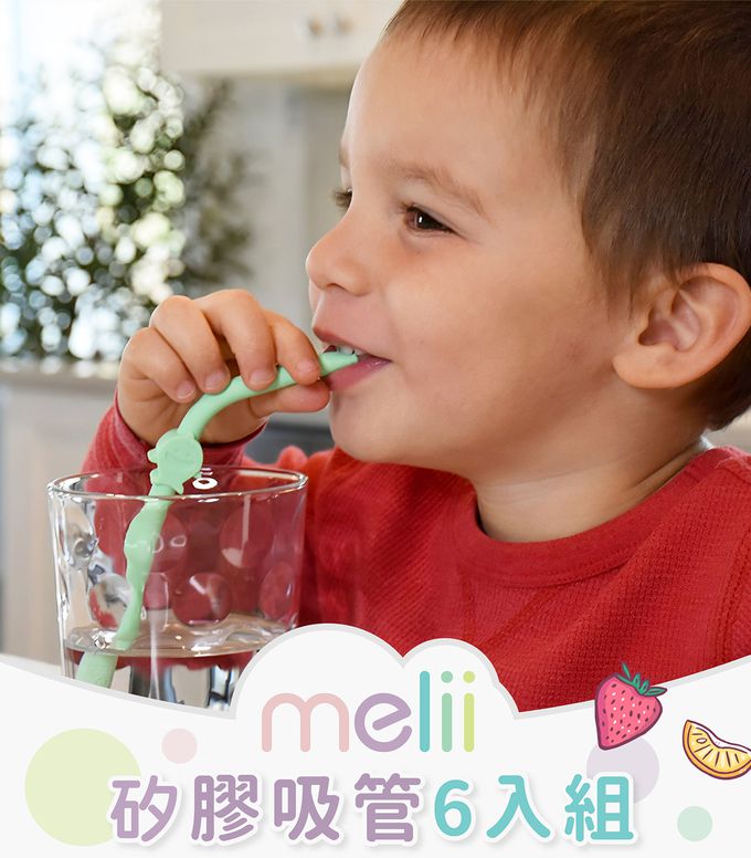 加拿大 Melii Baby - 造型叉匙4入組-森林熊/北鼻鯊