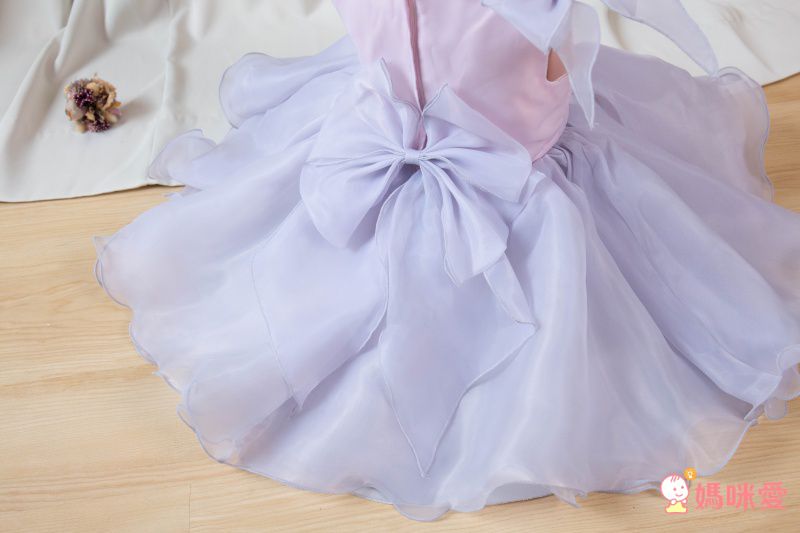 Princess 純手工訂製♚夢幻光澤緞面公主禮服