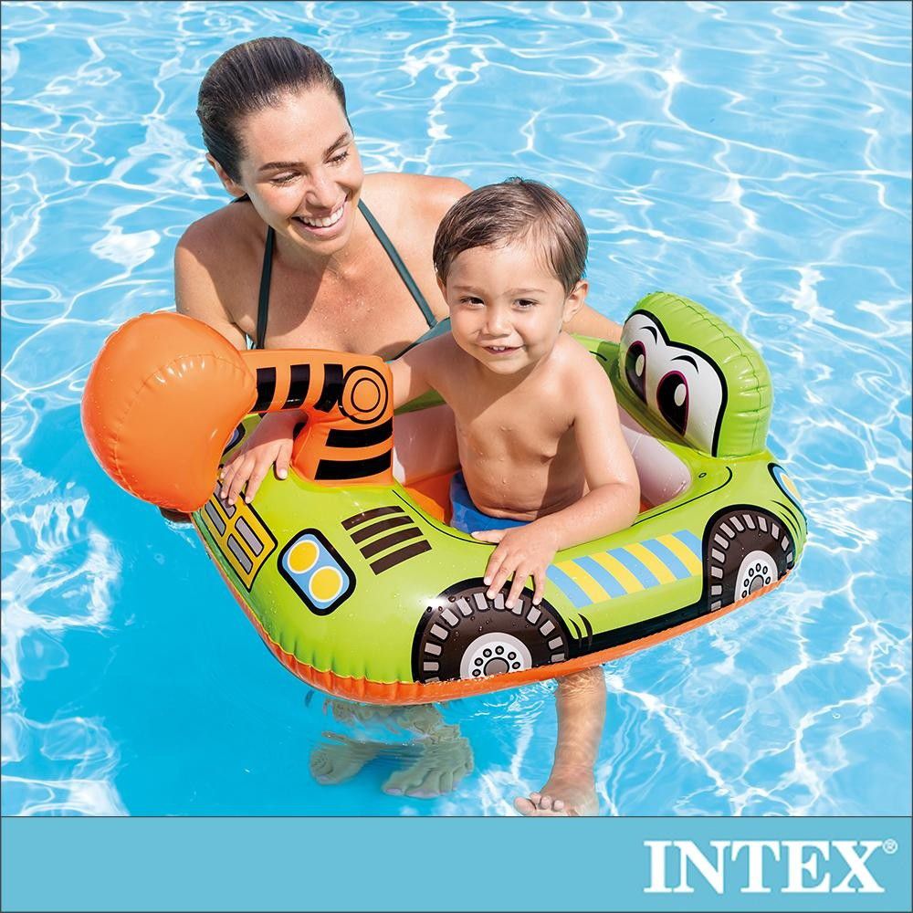 INTEX - 幼童造型游泳圈-適用1-2歲-怪手