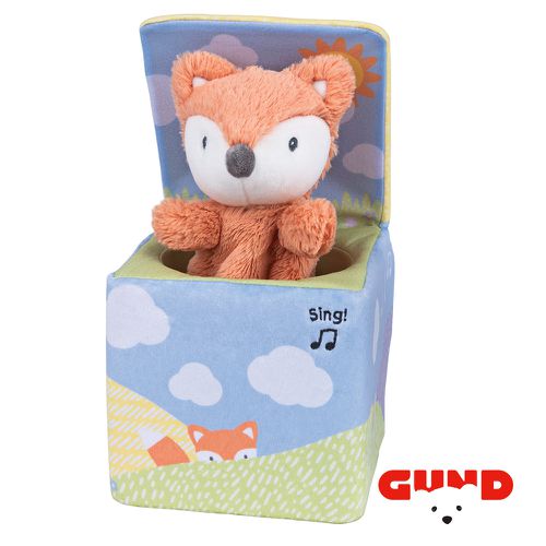 美國GUND - 小狐狸音樂彈跳盒
