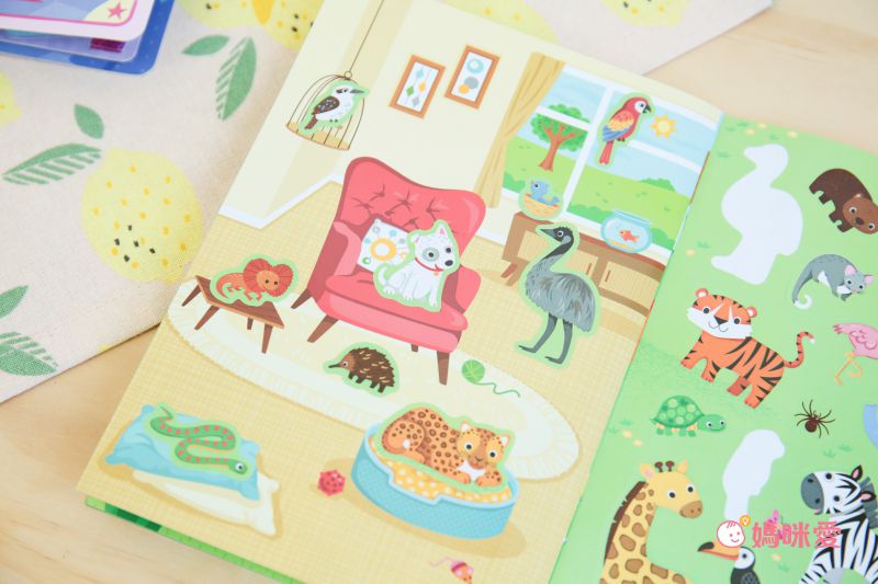 近60種主題！比利時繪本風磁鐵書 x 隨身貼紙書